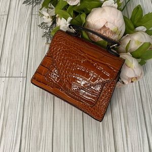 Small Orange Purse | Burnt Orange Bag